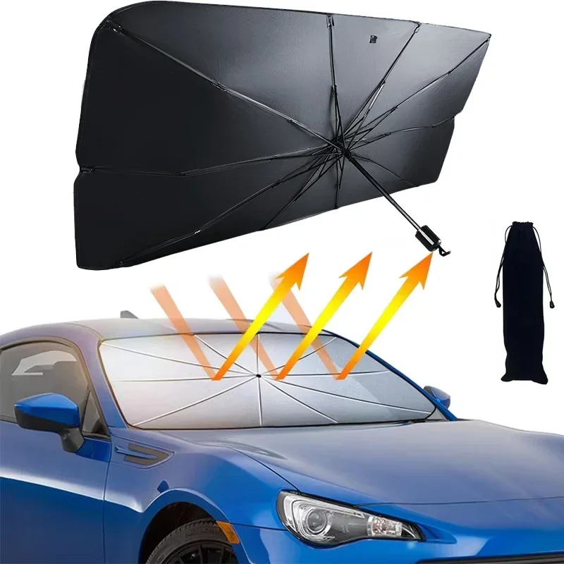 Car Sunshade Windshield Umbrella Foldable - Araba ön camı güneşlik katlanabilir şemsiye