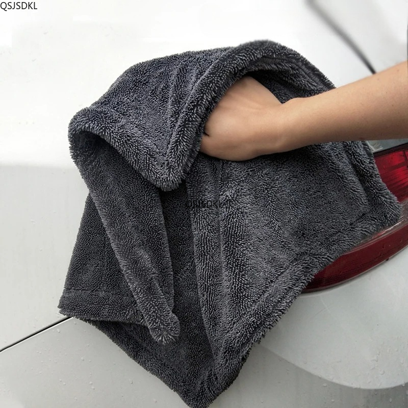 Microfiber Car Drying Towel Super Absorbent - 1200GSM/600GSM Mikrofiber Araba Temizleme Havlusu Çift