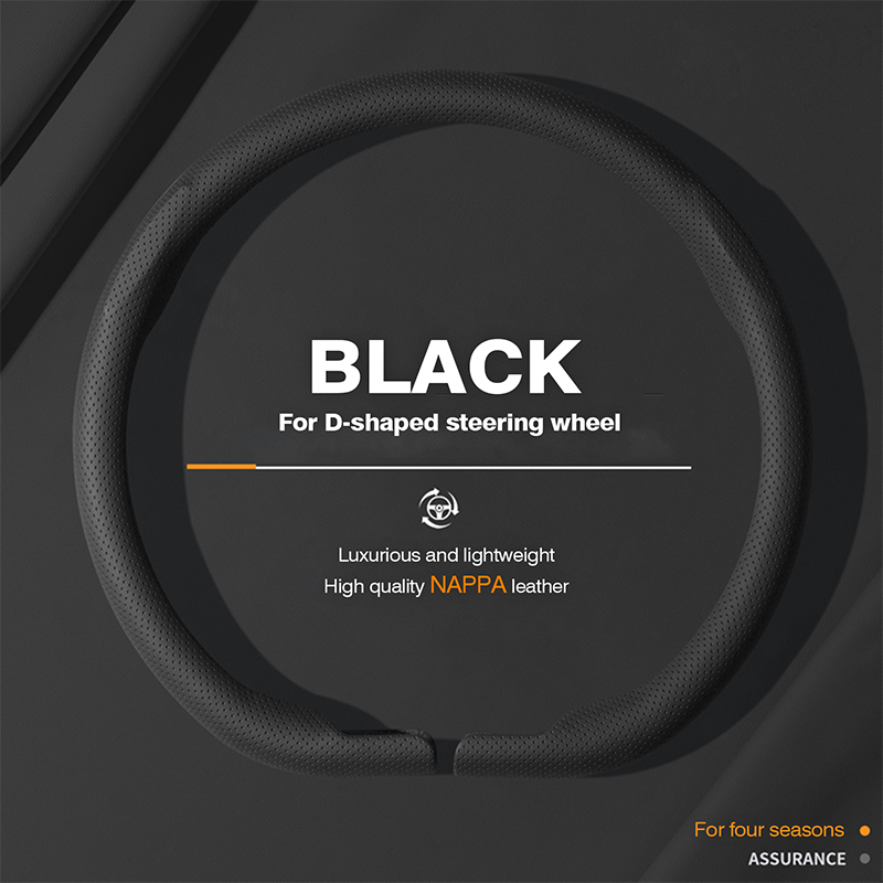 Car Steering Wheel Cover Anti Slip Breathable - 2024/2025 Modelleri için Cupra Tavascan Araba