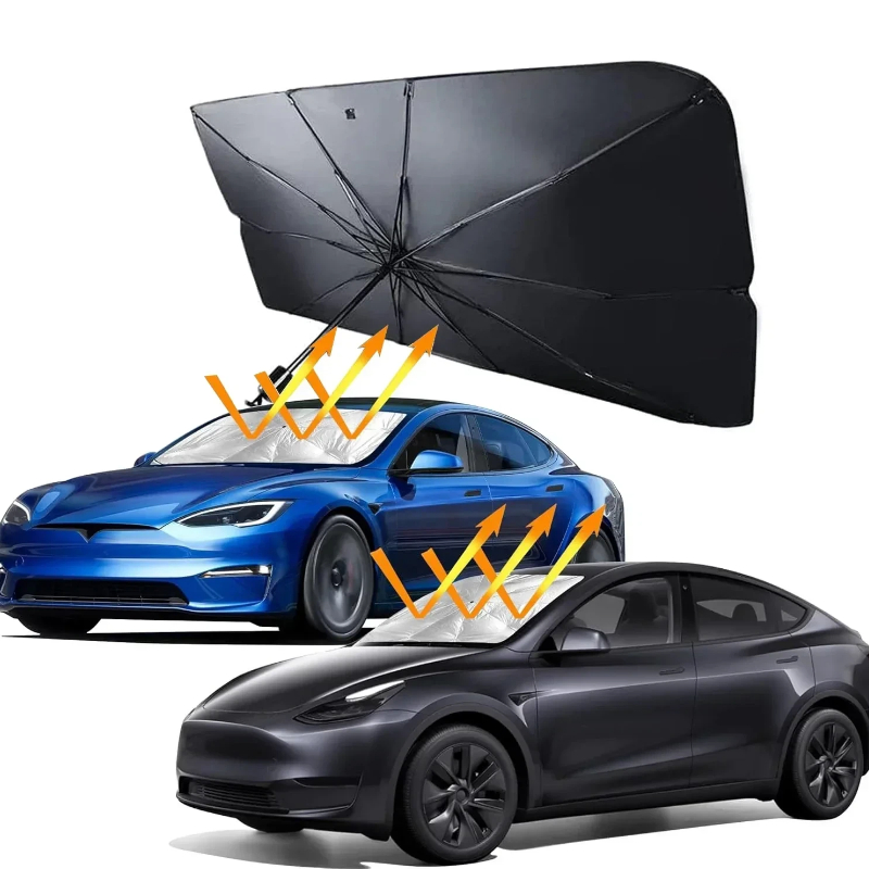 Car Sunshade Windshield Umbrella Foldable - Araba ön camı güneşlik katlanabilir şemsiye