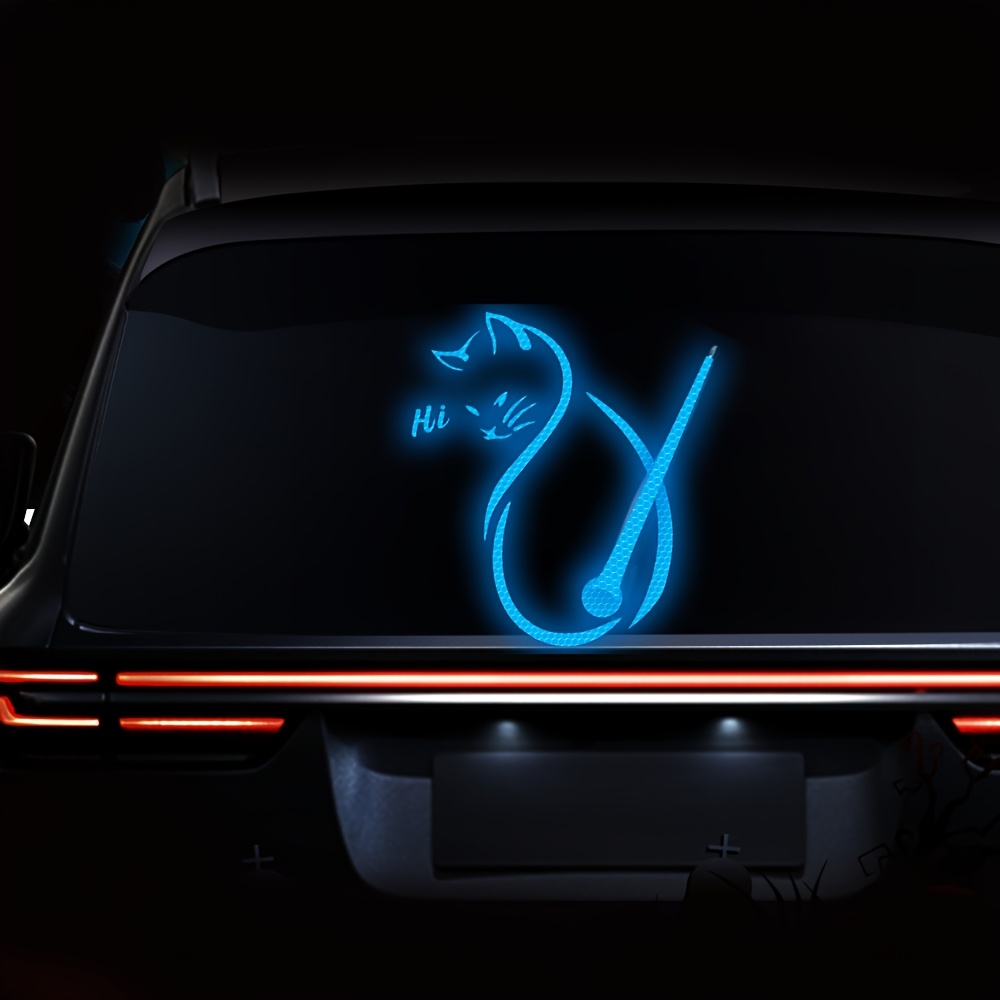 Anti Glare Car Rearview Mirror Film - 1 adet araba yansıtıcı kedi sileceği