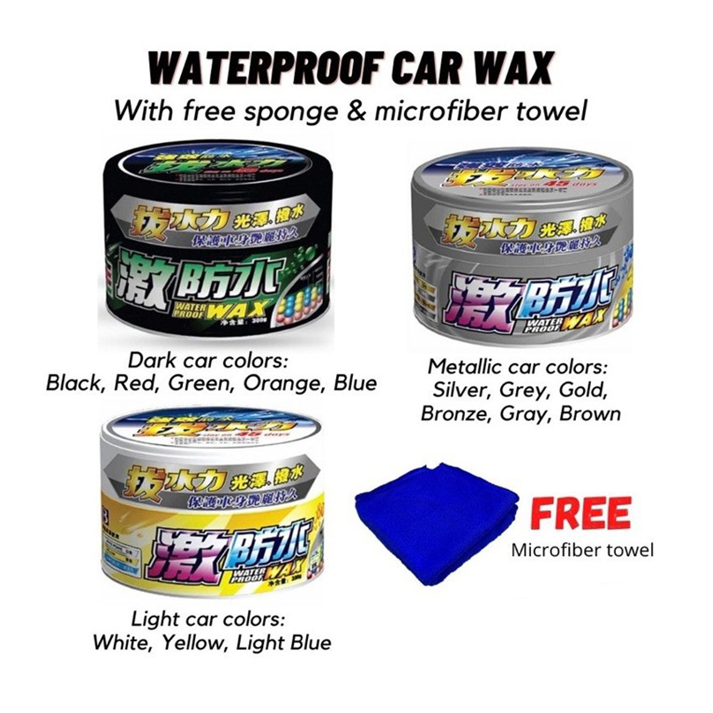 Car Scratch Repair Polishing Wax Paste - Araba Balmumu Parlatma Macunu Kristal Sert