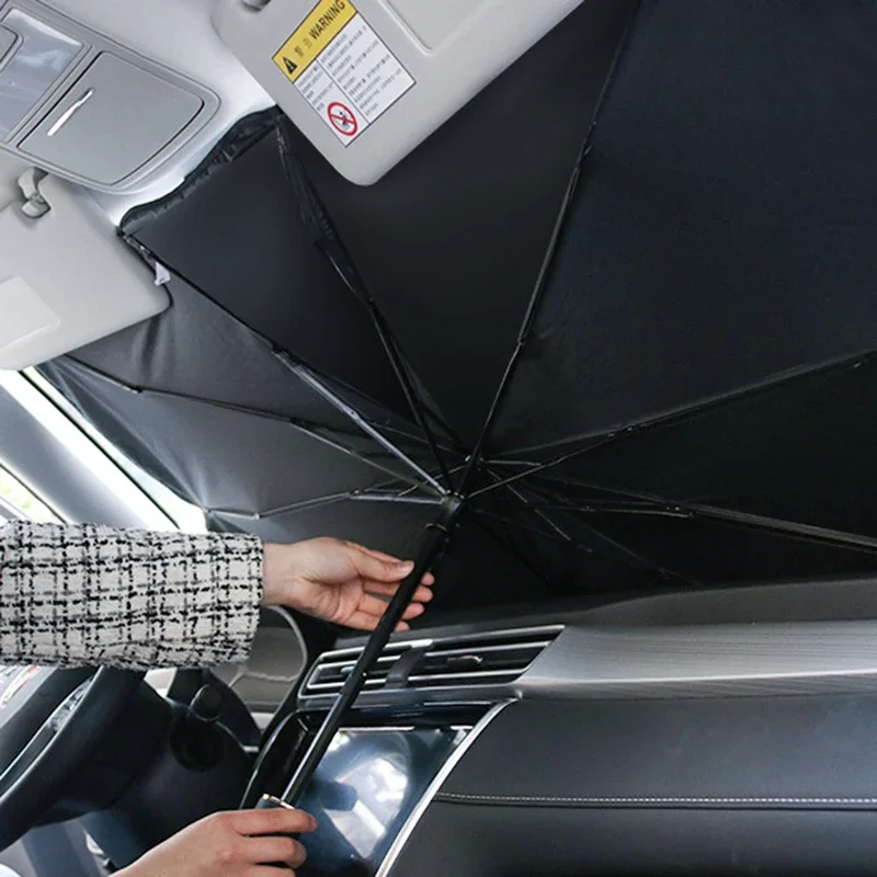 Car Sunshade Windshield Umbrella Foldable - Araba Katlanabilir Ön Cam Güneşlikleri İç
