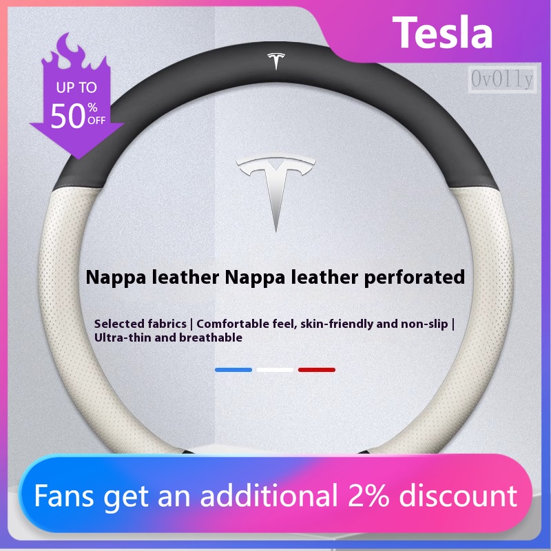 Car Steering Wheel Cover Anti Slip Breathable - Süet kaymaz deri araba direksiyon kılıfı