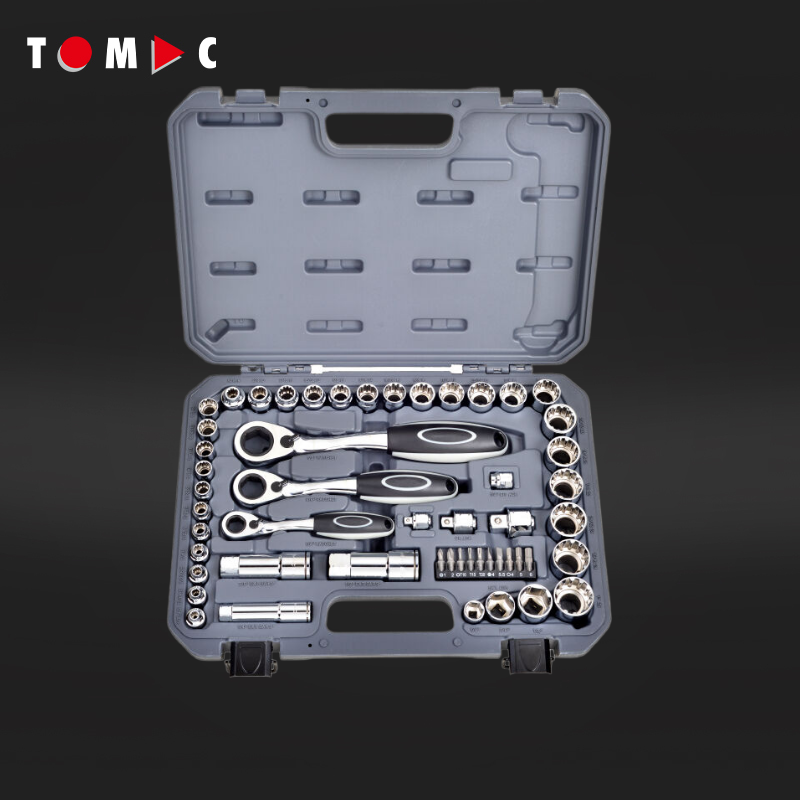 Auto Repair Tools - TOMAC 52 Parça Krom Vanadyum Geçmeli