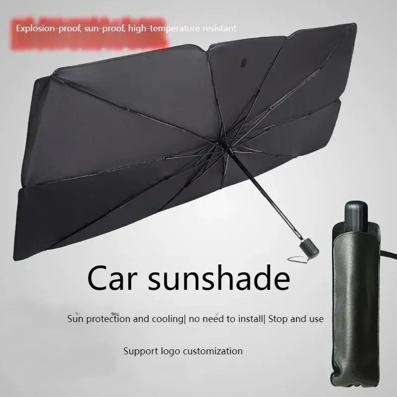 Car Sunshade Windshield Umbrella Foldable - Araba Ön Camı Güneşliği, Şemsiye Tipi