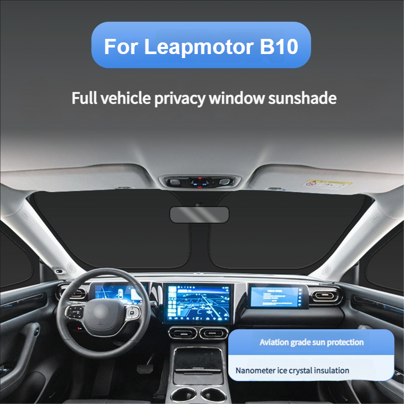 Car Sunshade Windshield Umbrella Foldable - Araba güneşliği şemsiye Leapmotor B10 ön