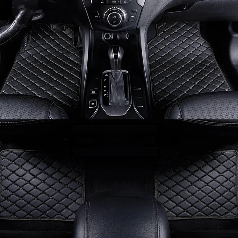 Car Floor Mats Universal Waterproof Leather - Araba Paspasları 4 ADET Evrensel PU