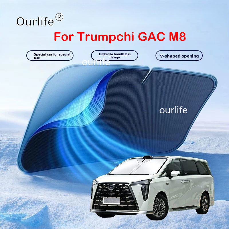 Car Sunshade Windshield Umbrella Foldable - GAC Trumpchi M8 2026 2025 için