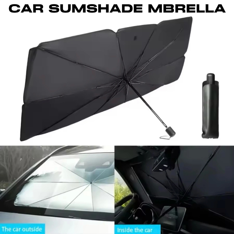 Car Sunshade Windshield Umbrella Foldable - Katlanabilir Araba Ön Camı Güneşlik Şemsiyesi,