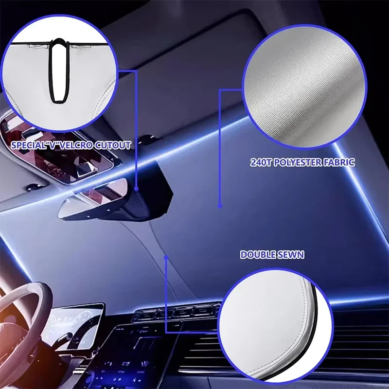 Araba Güneşliği UV Yansıma Önl - Car Sunshade Windshield Umbrella Foldable incelemesi ve fiyatı