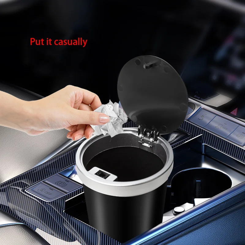 Bardak Tutucular için Depolama - Waterproof Car Trash Can With Lid incelemesi ve fiyatı