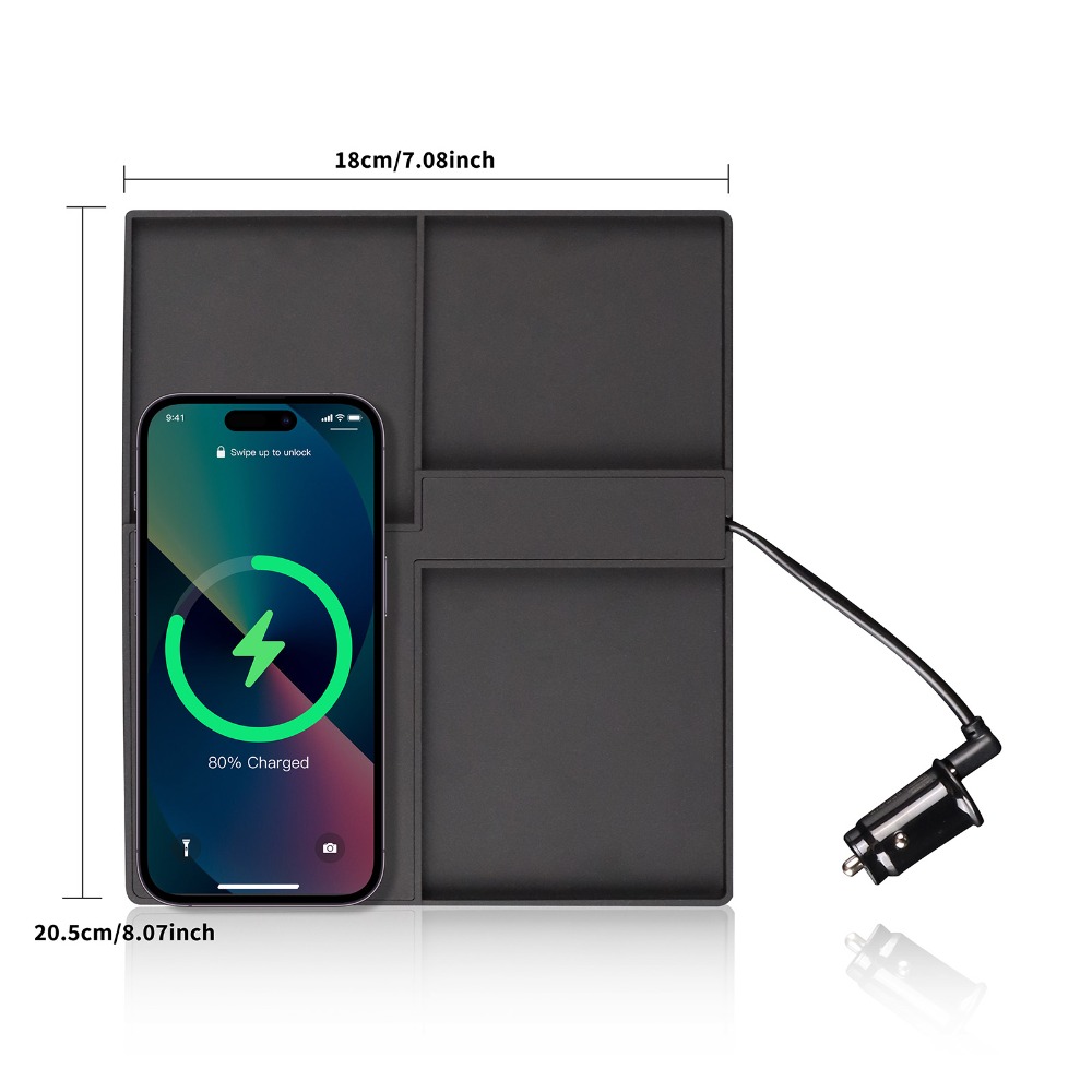 Araba kablosuz şarj cihazı ped - Wireless Car Charger Mount Fast Charging incelemesi ve fiyatı