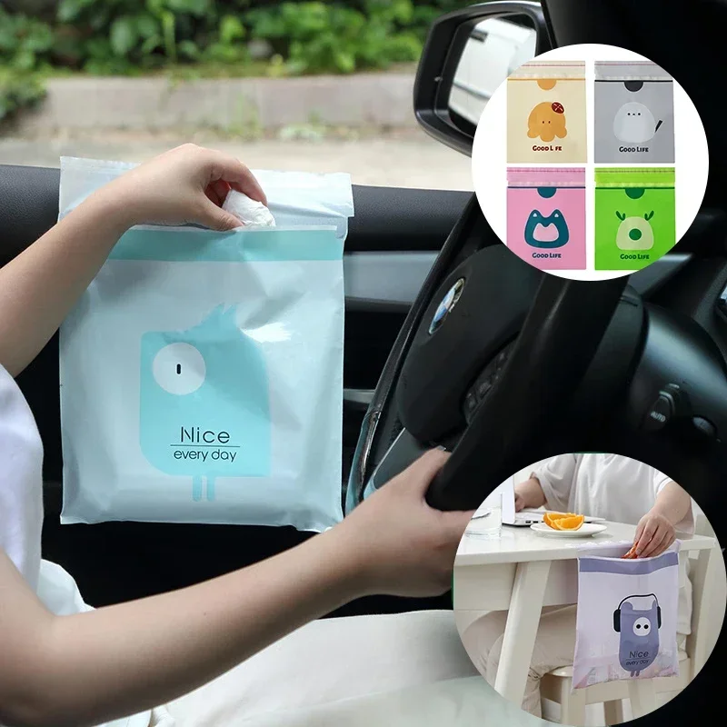 Araba Çöp Torbası 15 Adet Tek  - Waterproof Car Trash Can With Lid incelemesi ve fiyatı