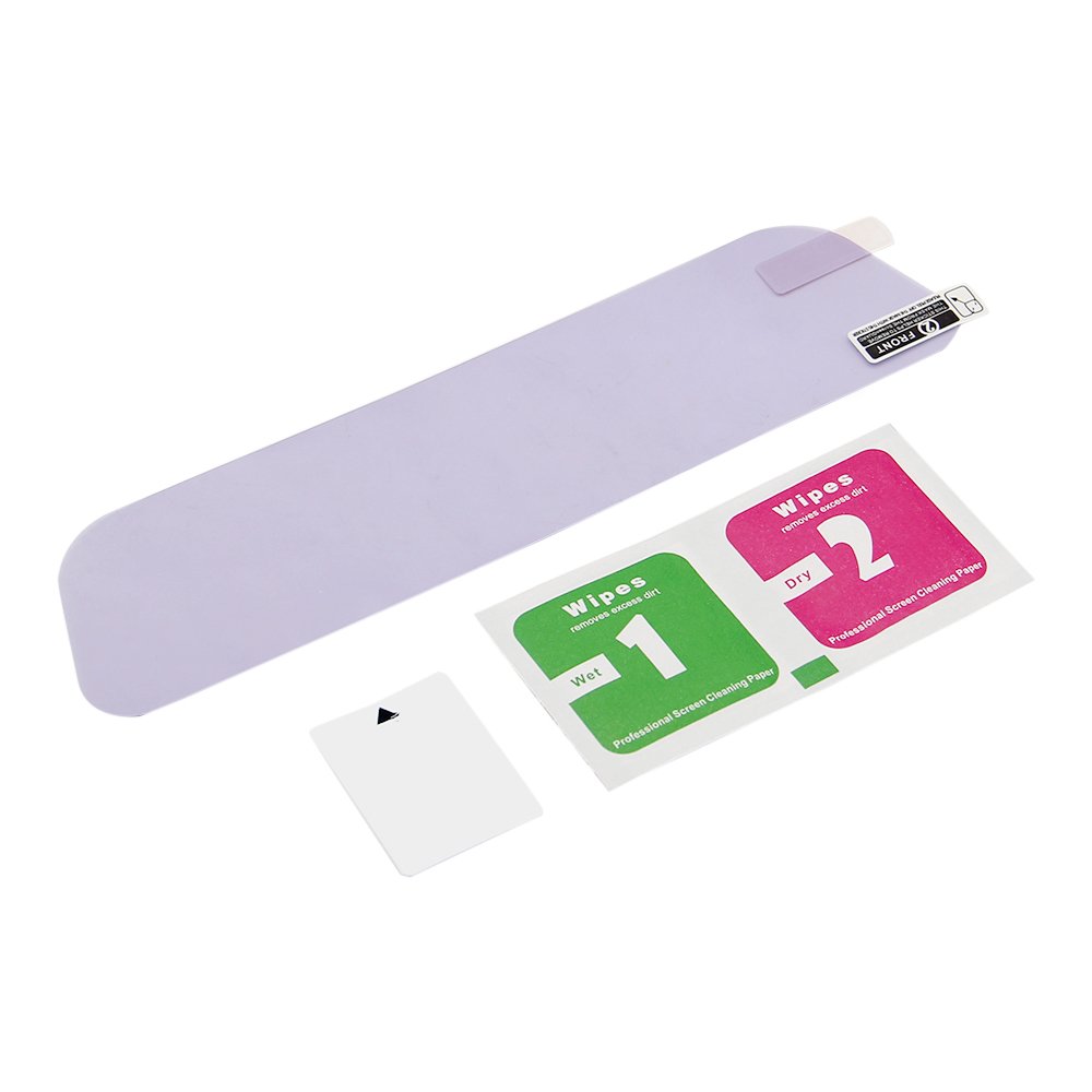 1 takım evrensel araba iç diki - Anti Glare Car Rearview Mirror Film incelemesi ve fiyatı