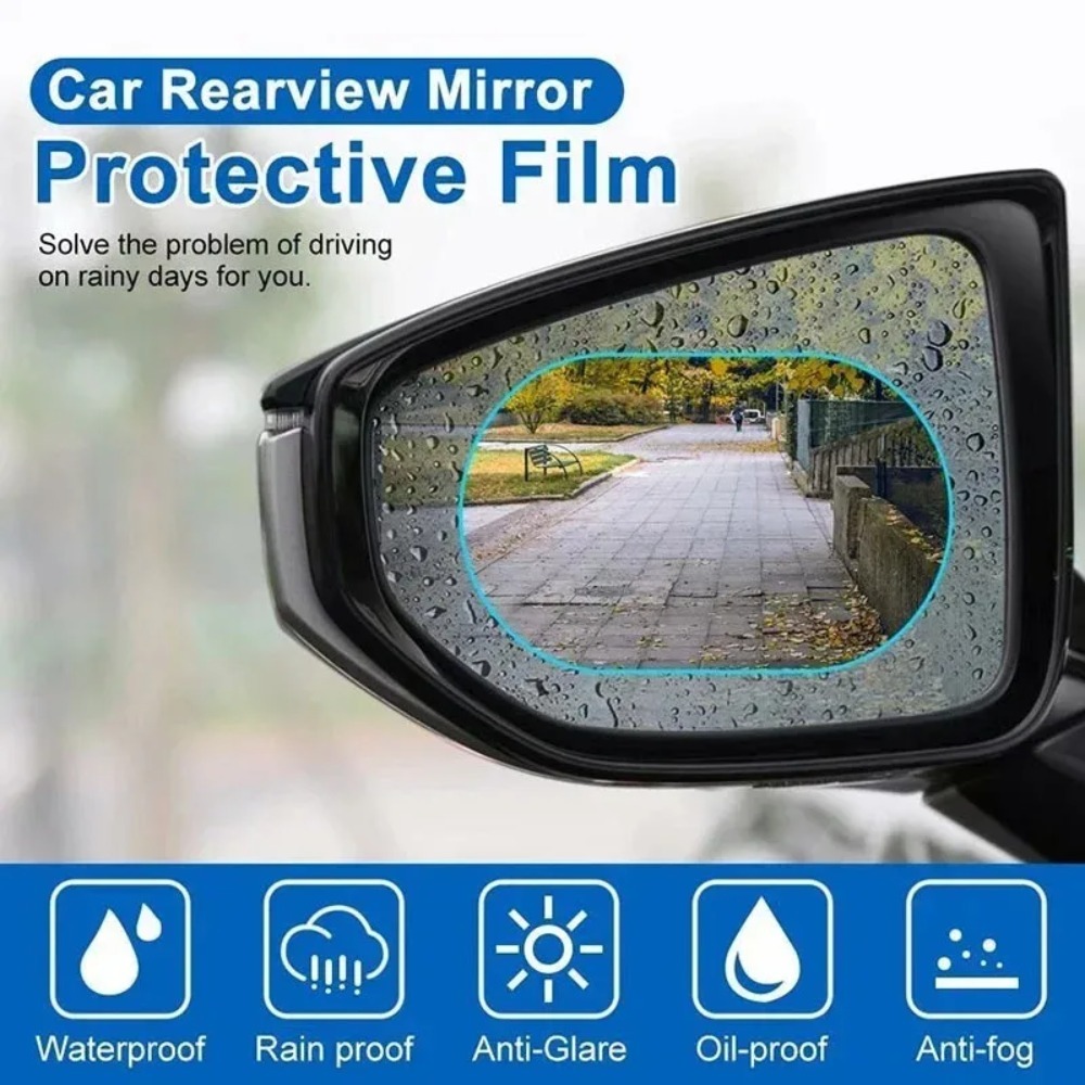Araba dikiz aynası koruyucu fi - Anti Glare Car Rearview Mirror Film incelemesi ve fiyatı