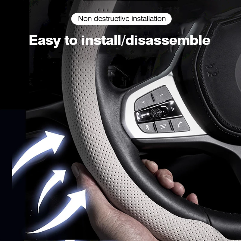 2024/2025 Modelleri için Cupra - Car Steering Wheel Cover Anti Slip Breathable incelemesi ve fiyatı