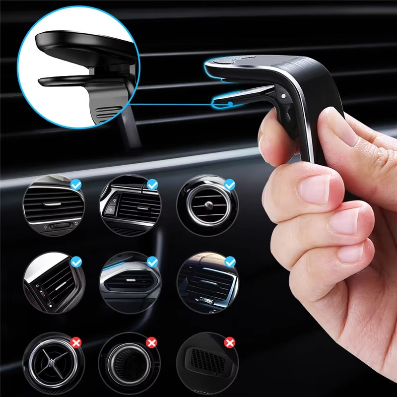 Manyetik Araç İçi Telefon Tutu - Magnetic Phone Holder For Car Vent incelemesi ve fiyatı