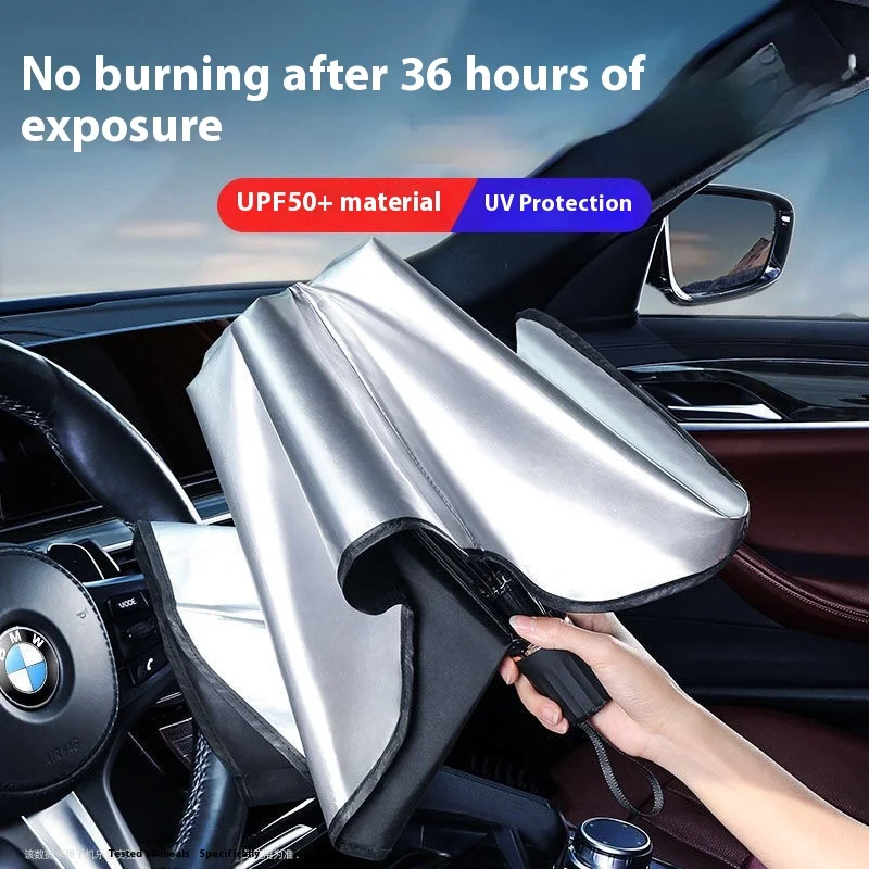 Araba ön camı güneşlik şemsiye - Car Sunshade Windshield Umbrella Foldable incelemesi ve fiyatı