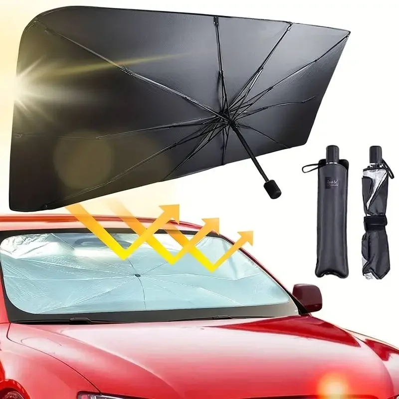 Araba ön camı güneşlik şemsiye - Car Sunshade Windshield Umbrella Foldable incelemesi ve fiyatı