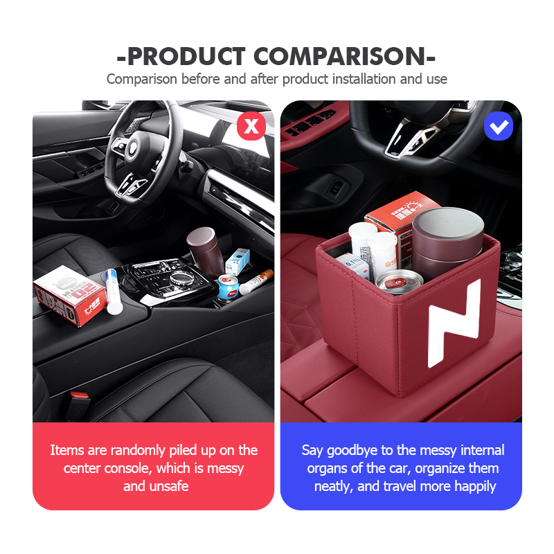 Araba çöp tenekesi katlanabili - Waterproof Car Trash Can With Lid incelemesi ve fiyatı