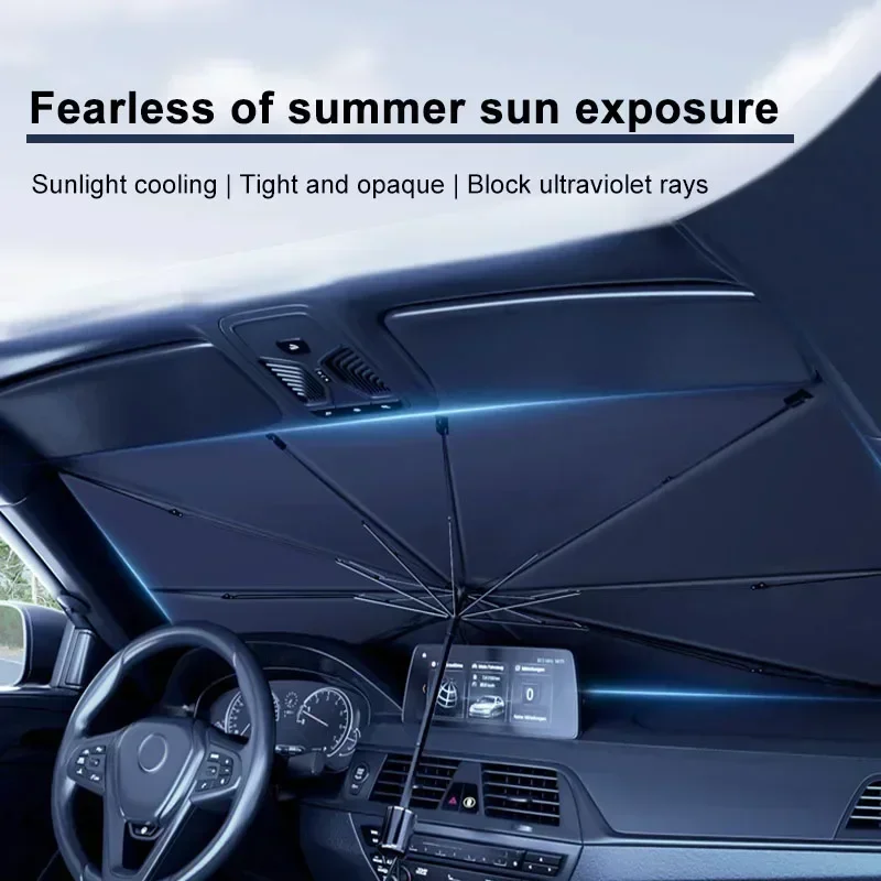 Araba Güneşliği Ön Cam Şemsiye - Car Sunshade Windshield Umbrella Foldable incelemesi ve fiyatı
