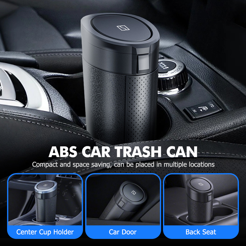 Araba çöp konteyneri su geçirm - Waterproof Car Trash Can With Lid incelemesi ve fiyatı