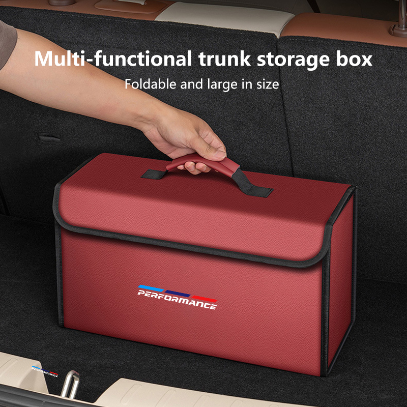 Araba Deri Bagaj Düzenleyici K - Car Trunk Organizer Foldable Storage Box incelemesi ve fiyatı