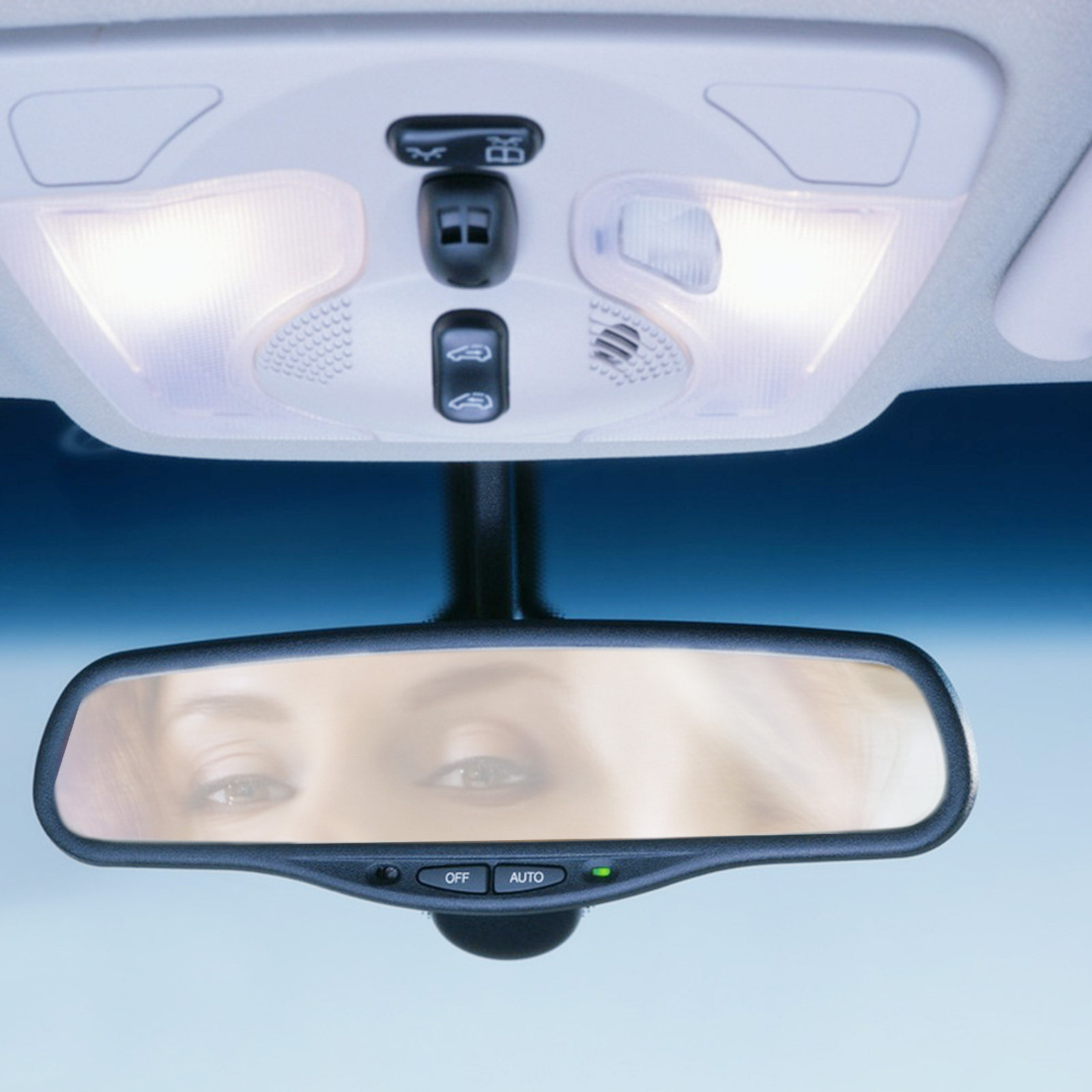 1 Set Araba İç Dikiz Aynası Ko - Anti Glare Car Rearview Mirror Film incelemesi ve fiyatı