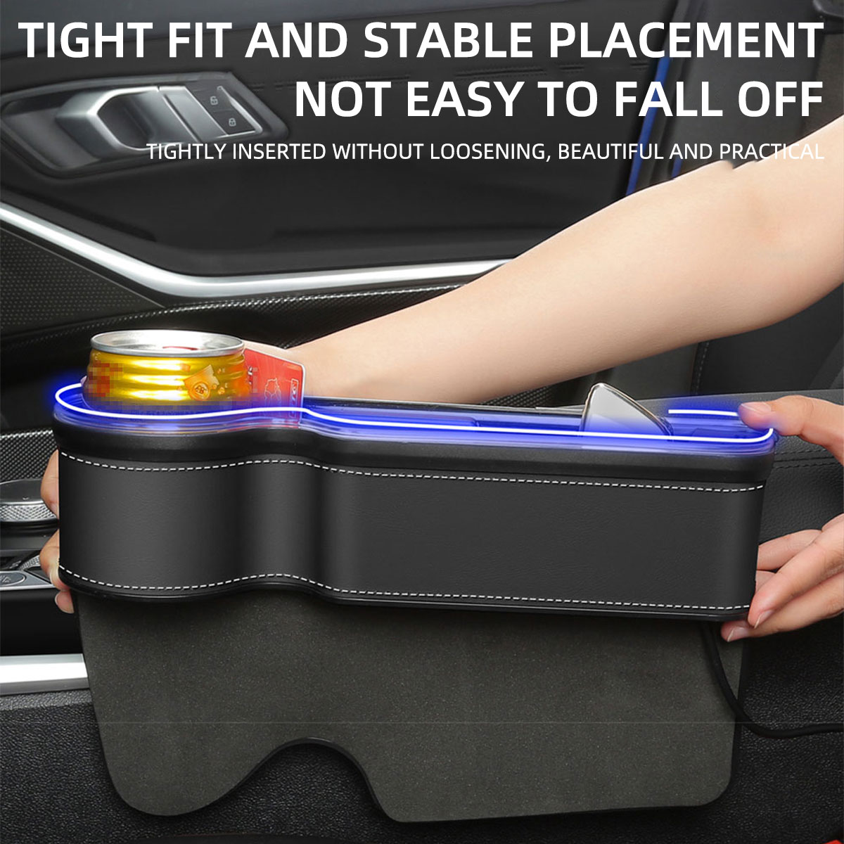 Araba Koltuk Aralığı Doldurucu - Seat Gap Filler Organizer With Usb Charger incelemesi ve fiyatı
