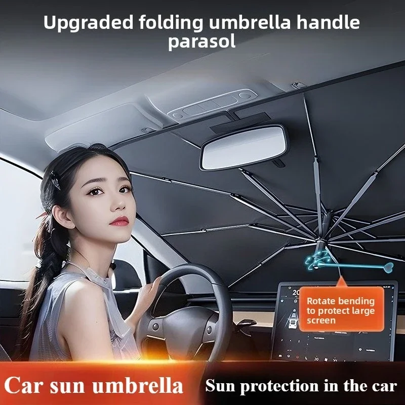 Araba Güneşliği Ön Cam Şemsiye - Car Sunshade Windshield Umbrella Foldable incelemesi ve fiyatı