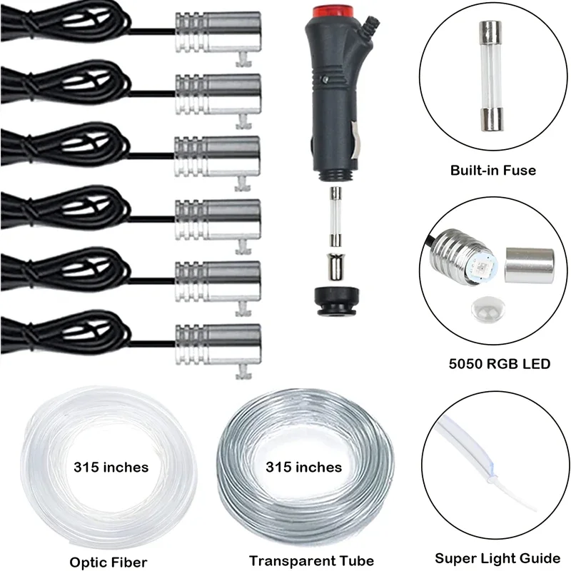 Uygulama Kontrollü Esnek EL Te - Led Ambient Interior Car Lights App Control incelemesi ve fiyatı