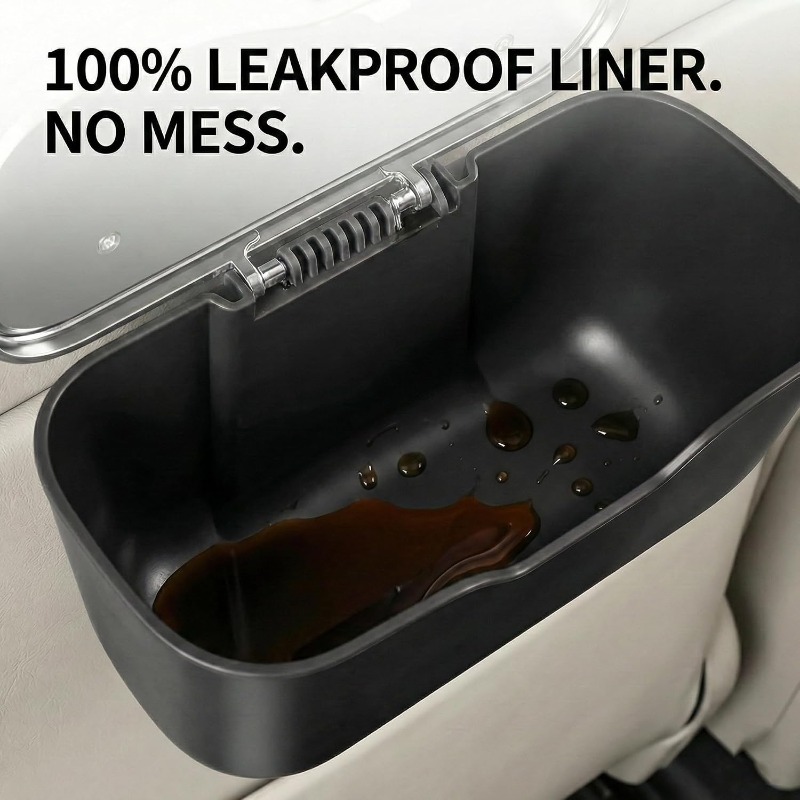 Kapaklı araba çöp kutusu sızdı - Waterproof Car Trash Can With Lid incelemesi ve fiyatı