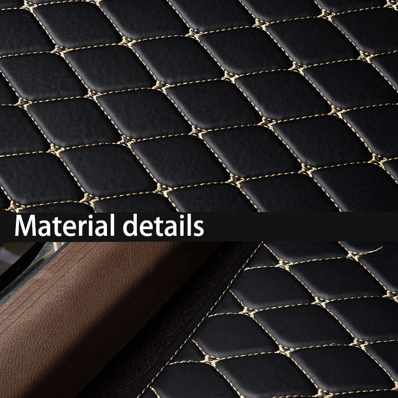 Kcimo 5 adet araba paspaslar P - Car Floor Mats Universal Waterproof Leather incelemesi ve fiyatı