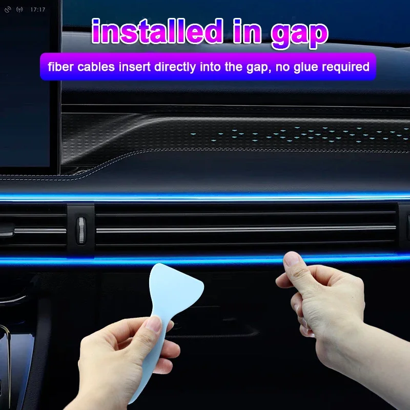 Araba İç atmosfer ışığı Ortam  - Led Ambient Interior Car Lights App Control incelemesi ve fiyatı