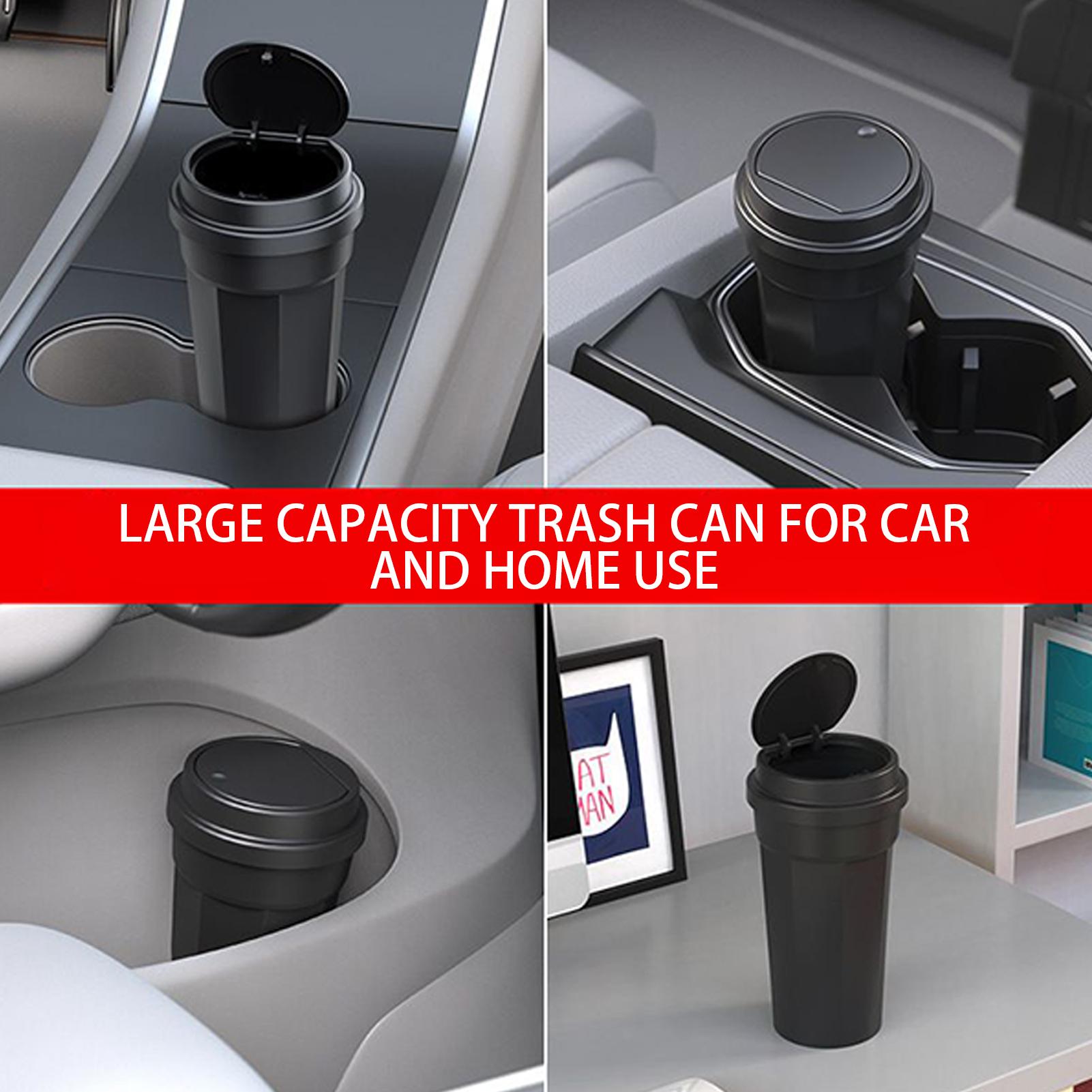 Araba çöp kutusu bardak tutucu - Waterproof Car Trash Can With Lid incelemesi ve fiyatı