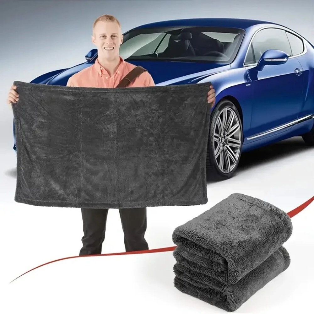 Büyük Boy Koyu Gri Araba Mikro - Microfiber Car Drying Towel Super Absorbent incelemesi ve fiyatı