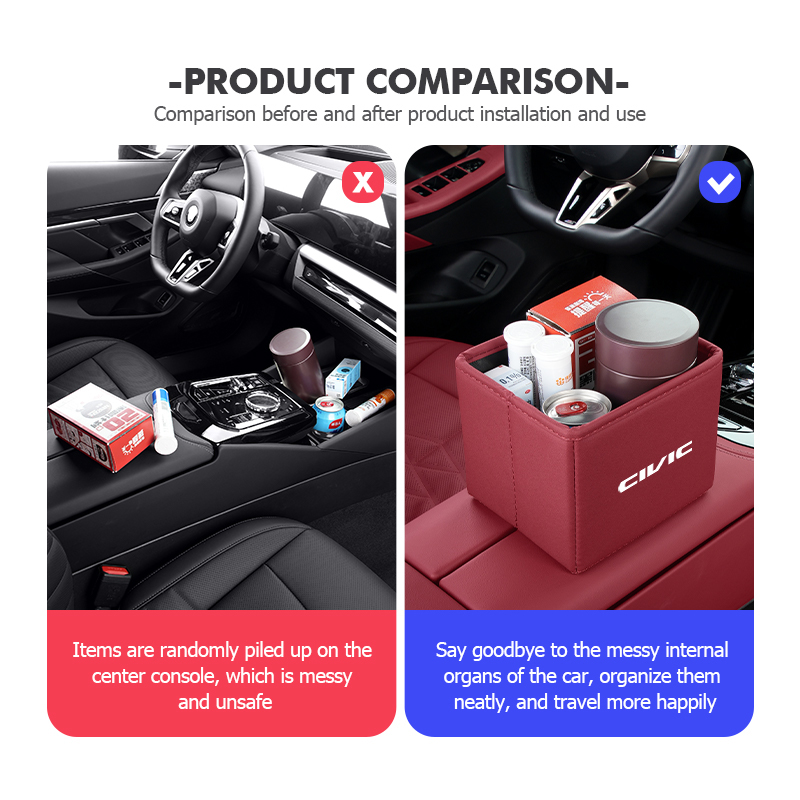 Araba çöp tenekesi katlanabili - Waterproof Car Trash Can With Lid incelemesi ve fiyatı