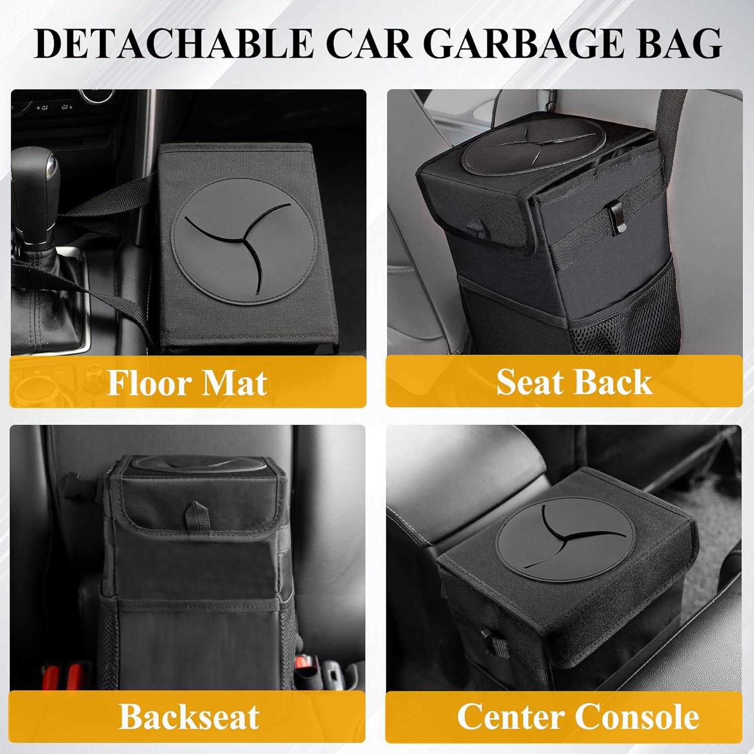 Kapaklı ve Su Geçirmez Saklama - Waterproof Car Trash Can With Lid incelemesi ve fiyatı