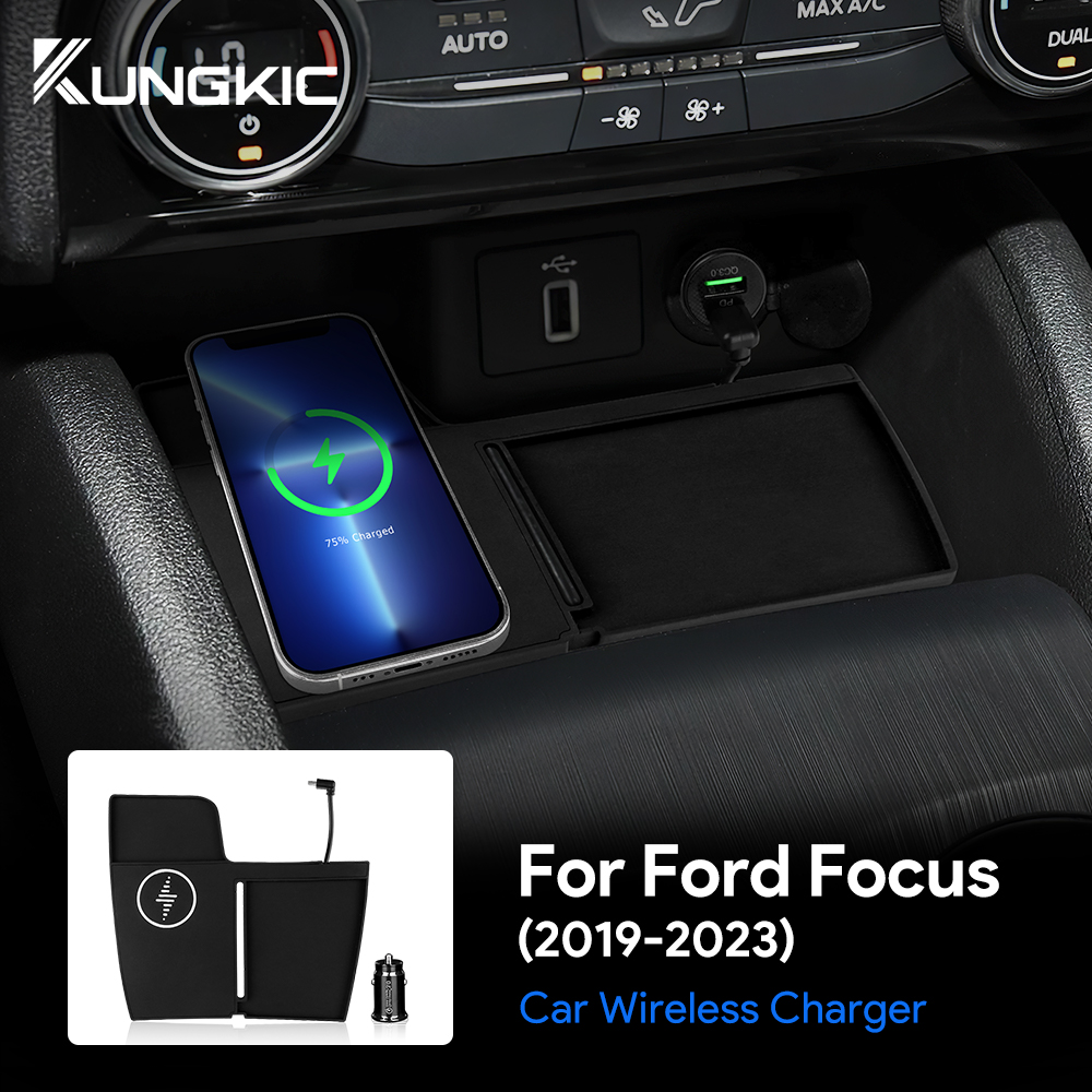 Ford Focus 2019 2020 2021 2022 - Wireless Car Charger Mount Fast Charging incelemesi ve fiyatı