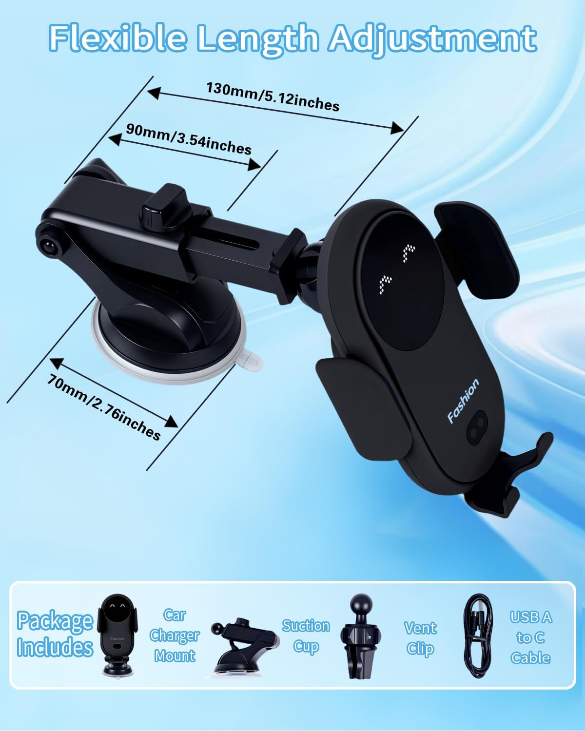 Kablosuz Araç Şarj Cihazı Stan - Wireless Car Charger Mount Fast Charging incelemesi ve fiyatı