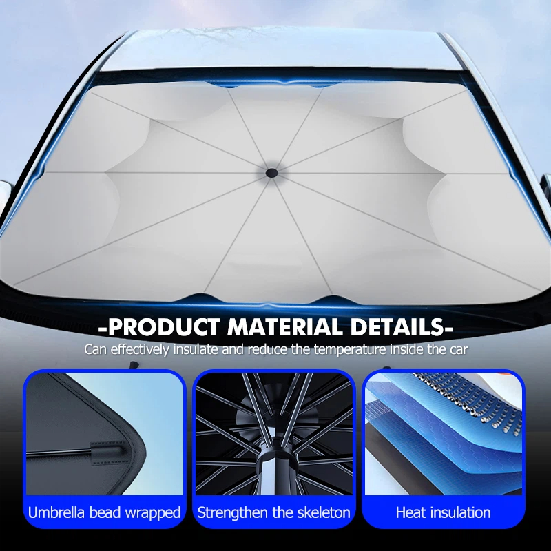 Araba Güneşliği Katlanabilir Ö - Car Sunshade Windshield Umbrella Foldable incelemesi ve fiyatı