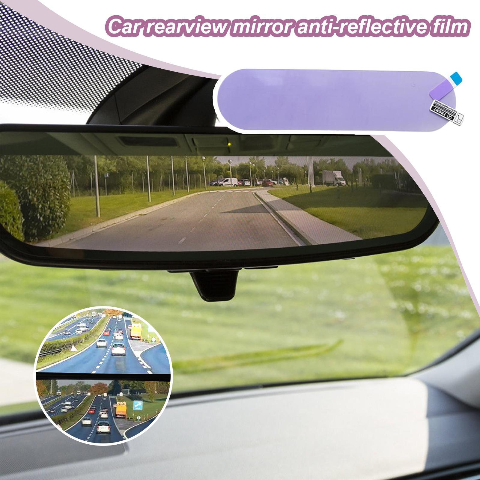 Parlama önleyici araba iç ayna - Anti Glare Car Rearview Mirror Film incelemesi ve fiyatı