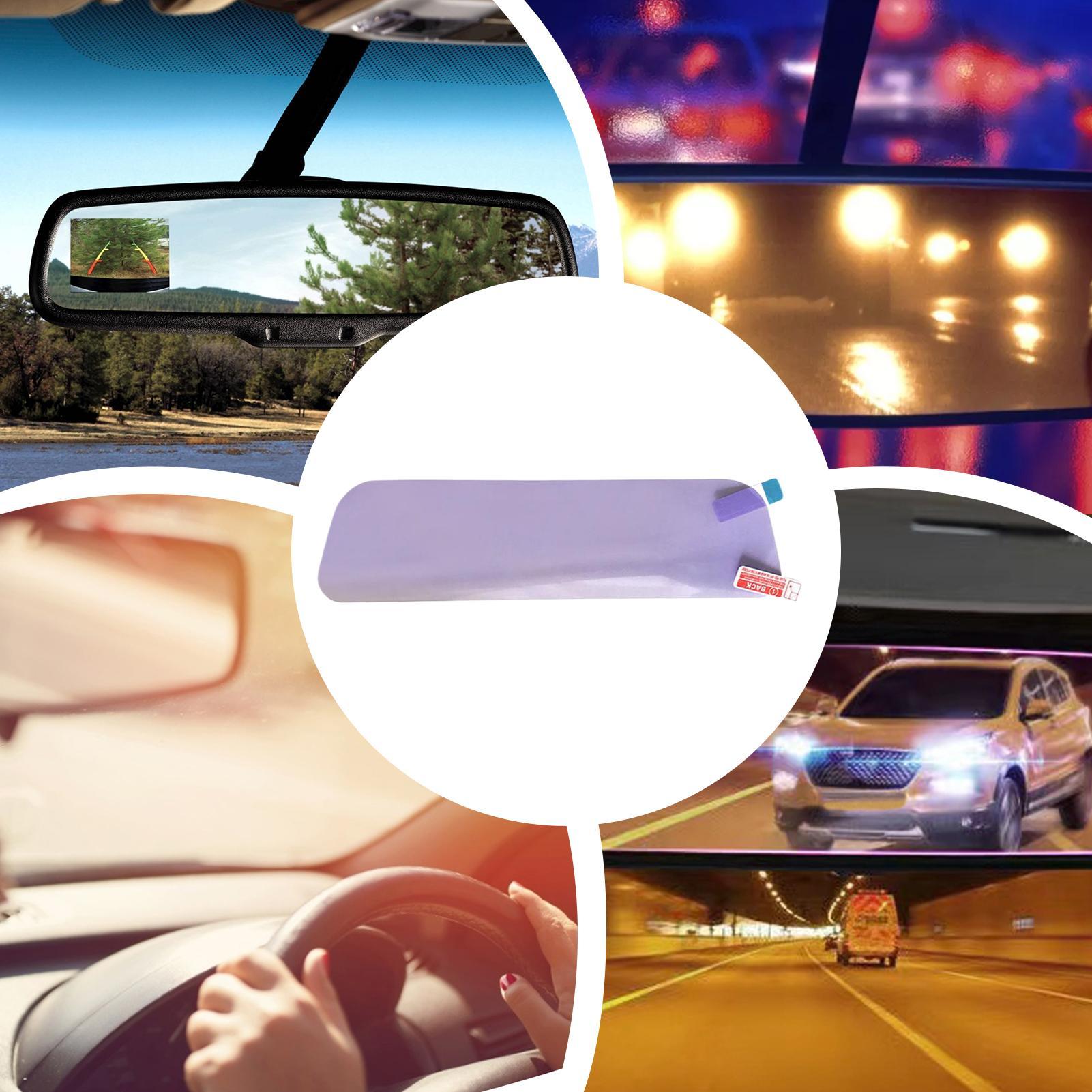 Parlama önleyici araba iç ayna - Anti Glare Car Rearview Mirror Film incelemesi ve fiyatı